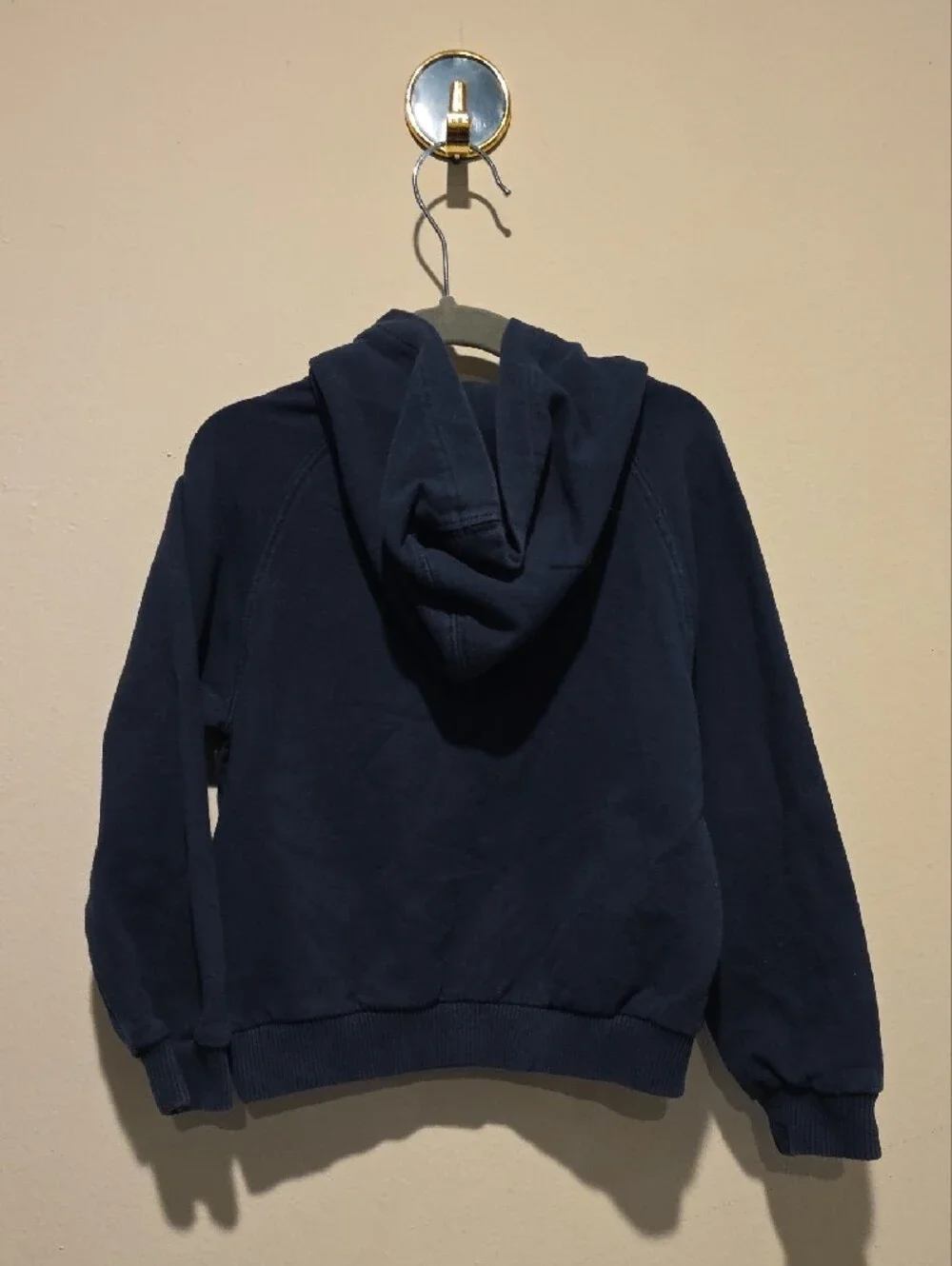 Moschino Kids Navy Logo Hoodie - Milano Sweatshirt 2017 Jeremy Scott Size 4